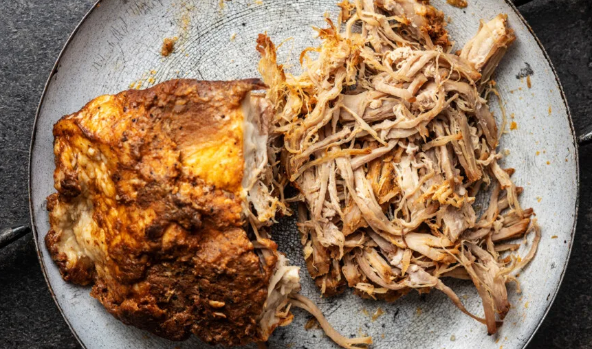 Pulled pork is a popular barbeque