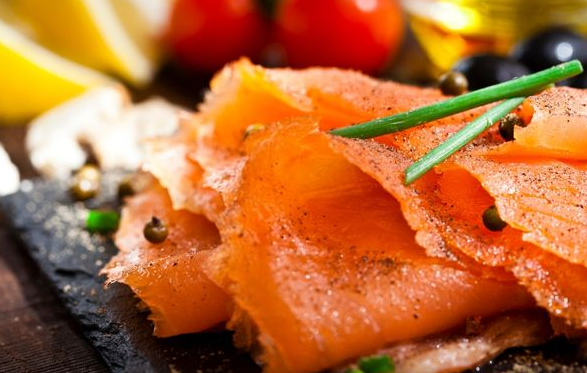 Smoked Salmon is an extremely popular delicacy eaten