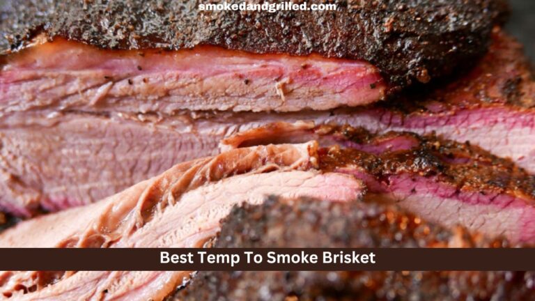 Best Temp To Smoke Brisket