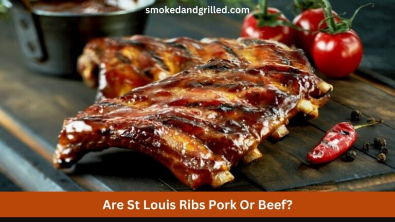 Are St Louis Ribs Pork Or Beef?